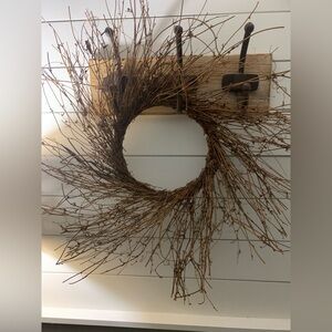 Rustic Brown Twig Wreath